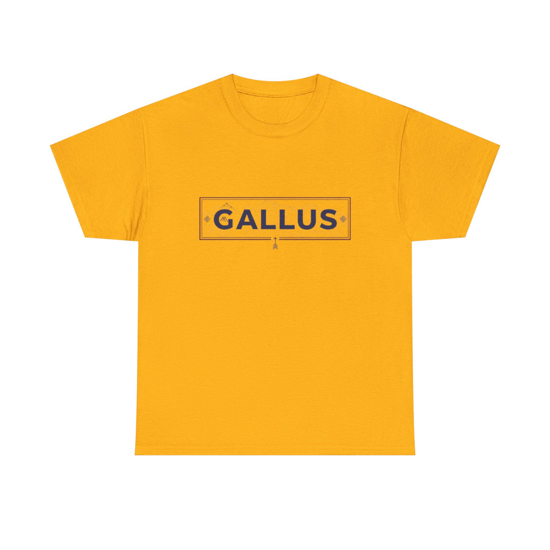 United Kingdom Map Tee — "GALLUS" Streetwear Graphic T-Shirt