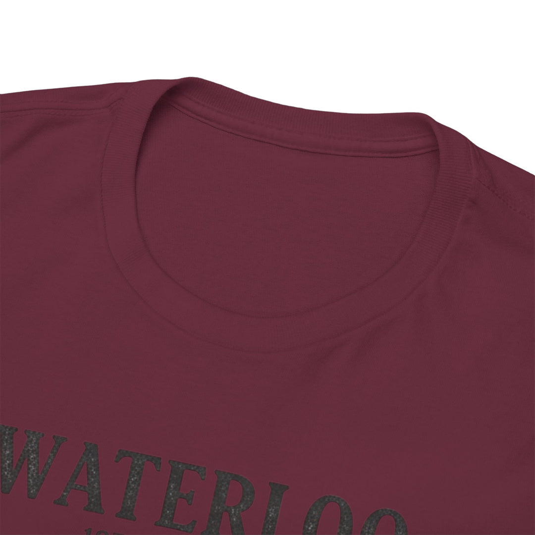 Waterloo 18th June 1815 T-Shirt — Historical Battle Commemorative Tee