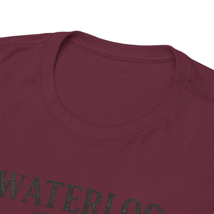 Waterloo 18th June 1815 T-Shirt — Historical Battle Commemorative Tee