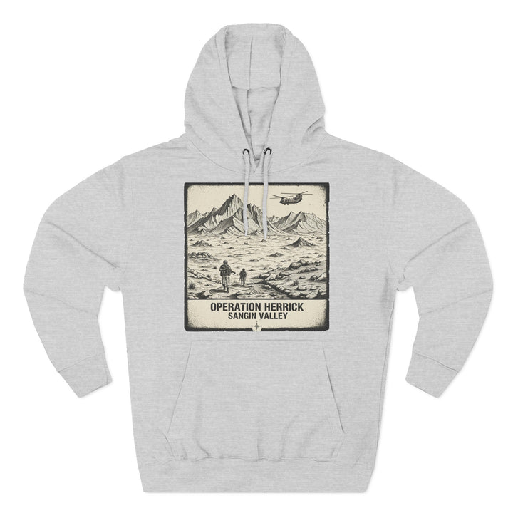 Op Herrick Sangin Valley Hoodie - Helmand Province Military Heritage
