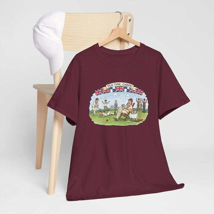 Cricket Tea Time Graphic T-Shirt for Fans