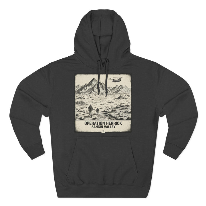 Op Herrick Sangin Valley Hoodie - Helmand Province Military Heritage