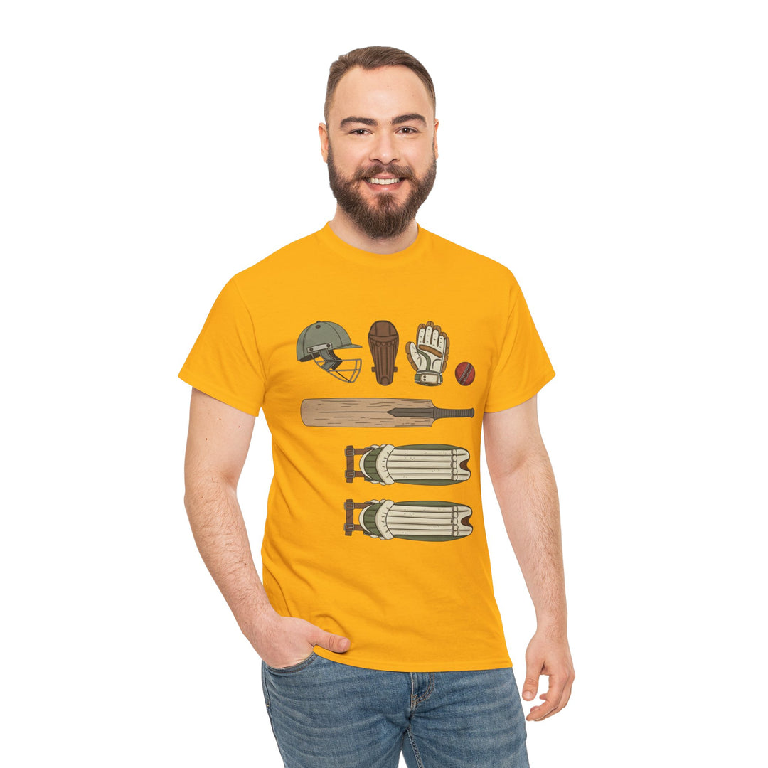 Cricket Gear Tee | Cricket Graphic T-Shirt