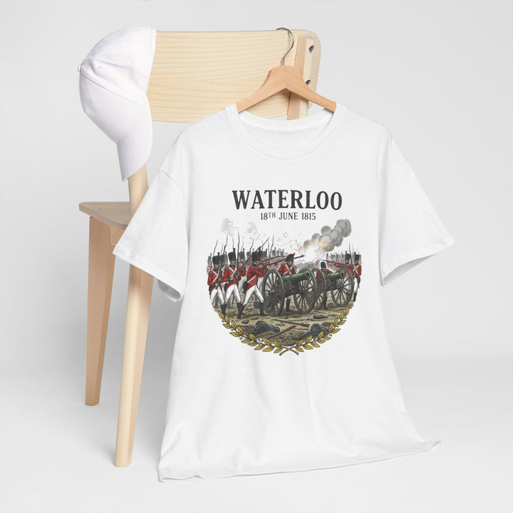 Waterloo 18th June 1815 T-Shirt — Historical Battle Commemorative Tee