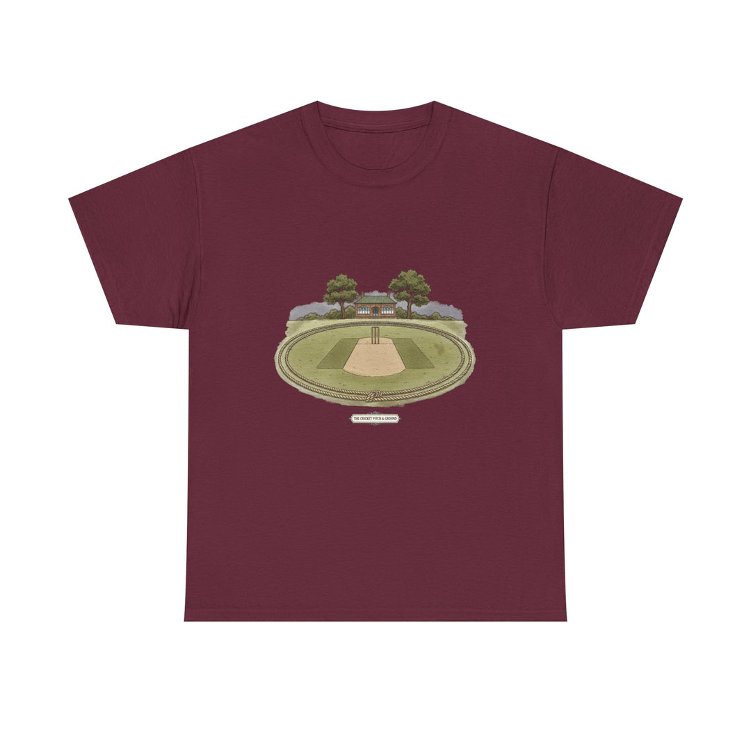 Cricket Ground Graphic T-Shirt for Players
