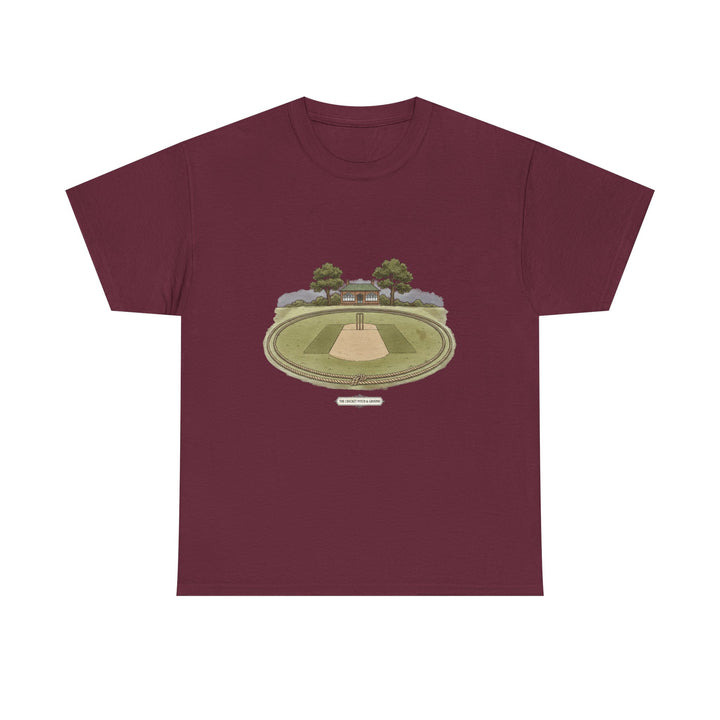 Cricket Ground Graphic T-Shirt for Players