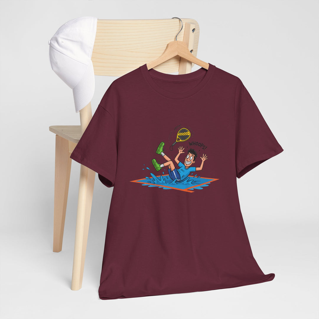 Funny Padel Tennis Graphic T-Shirt — Retro Padel Player Adventure Tee
