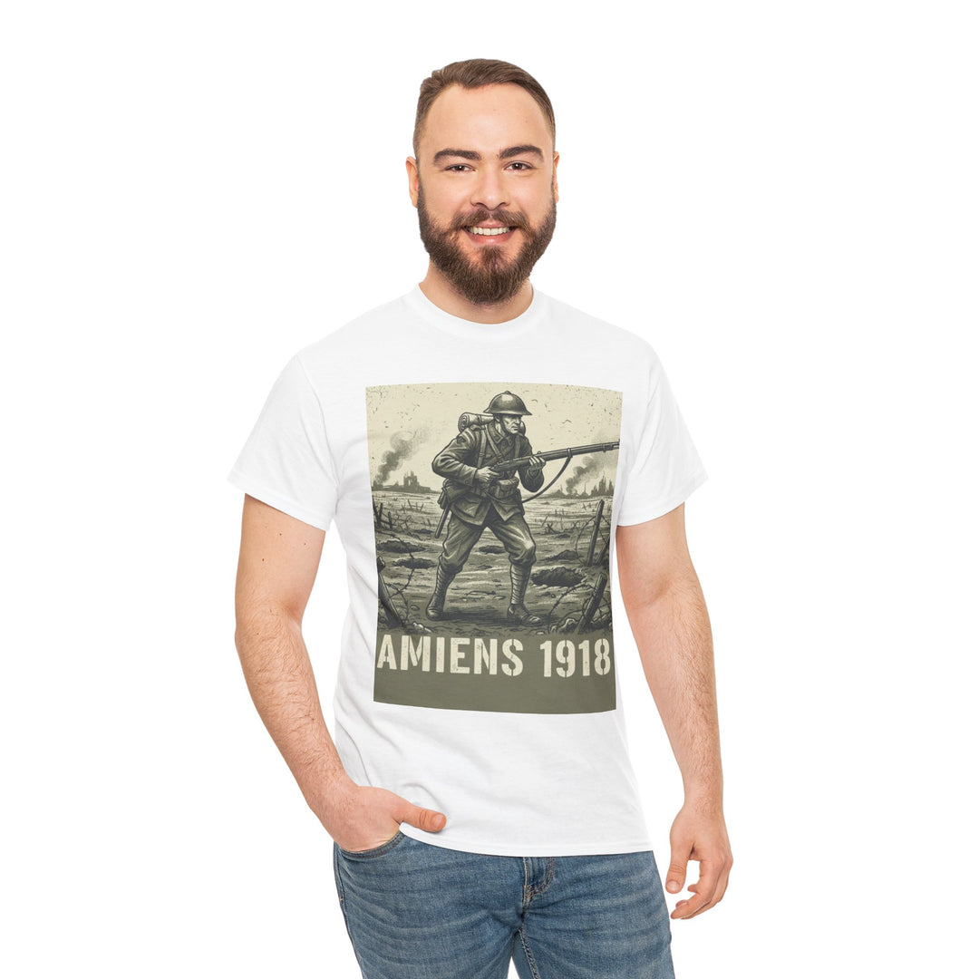 Amiens 1918 T-Shirt — World War I Vintage Soldier Graphic Tee