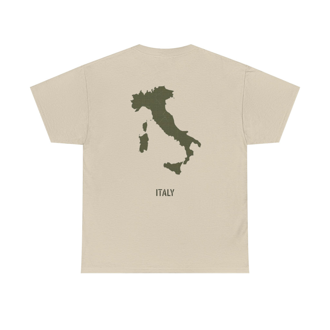 Italy Map T‑Shirt — Minimalist Travel Tee with &