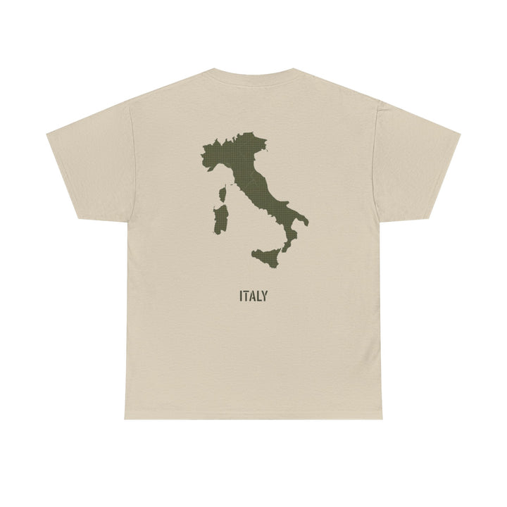 Italy Map T‑Shirt — Minimalist Travel Tee with &