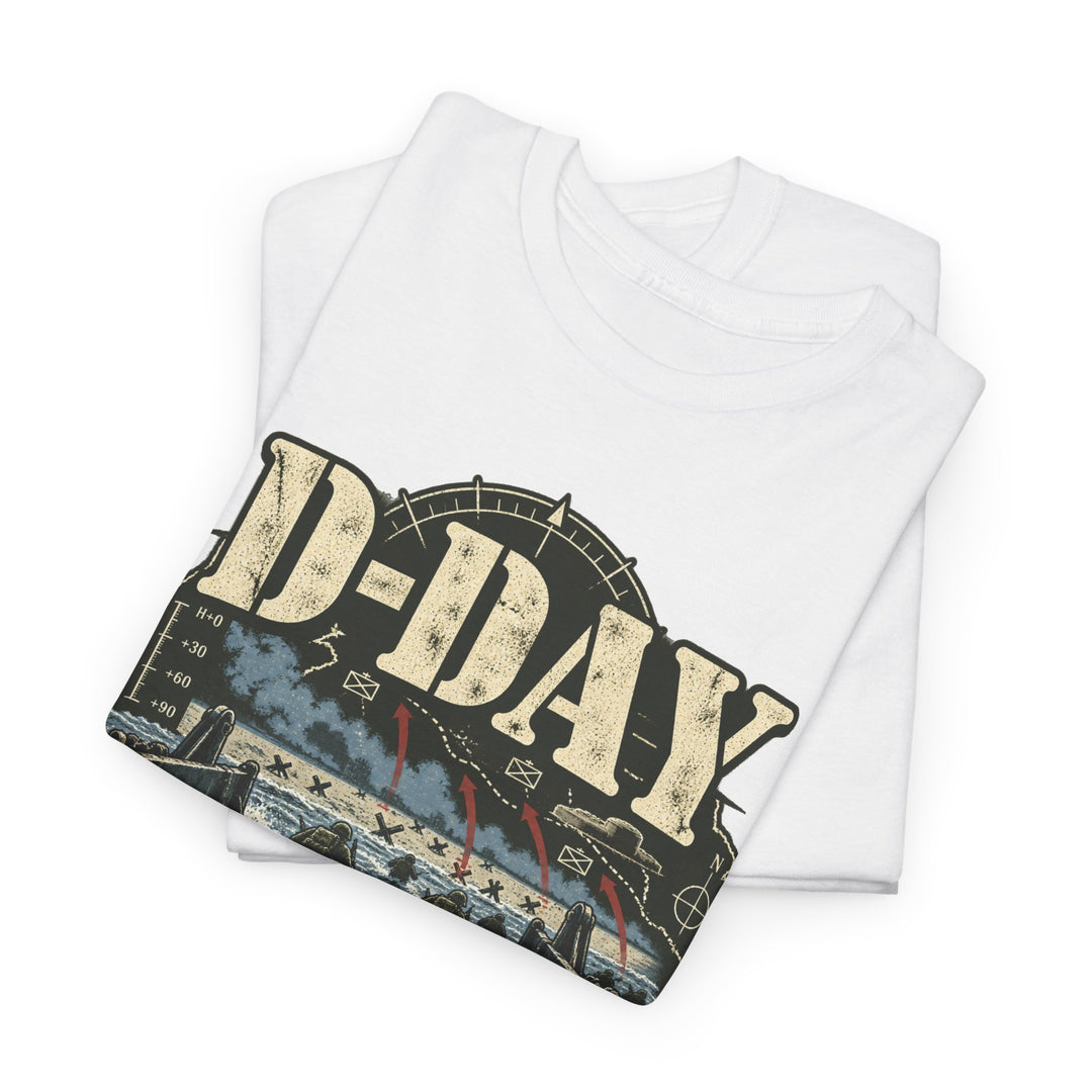 D-Day T-Shirt — “Waterproof? Let’s Find Out” WWII Landing Humour Tee