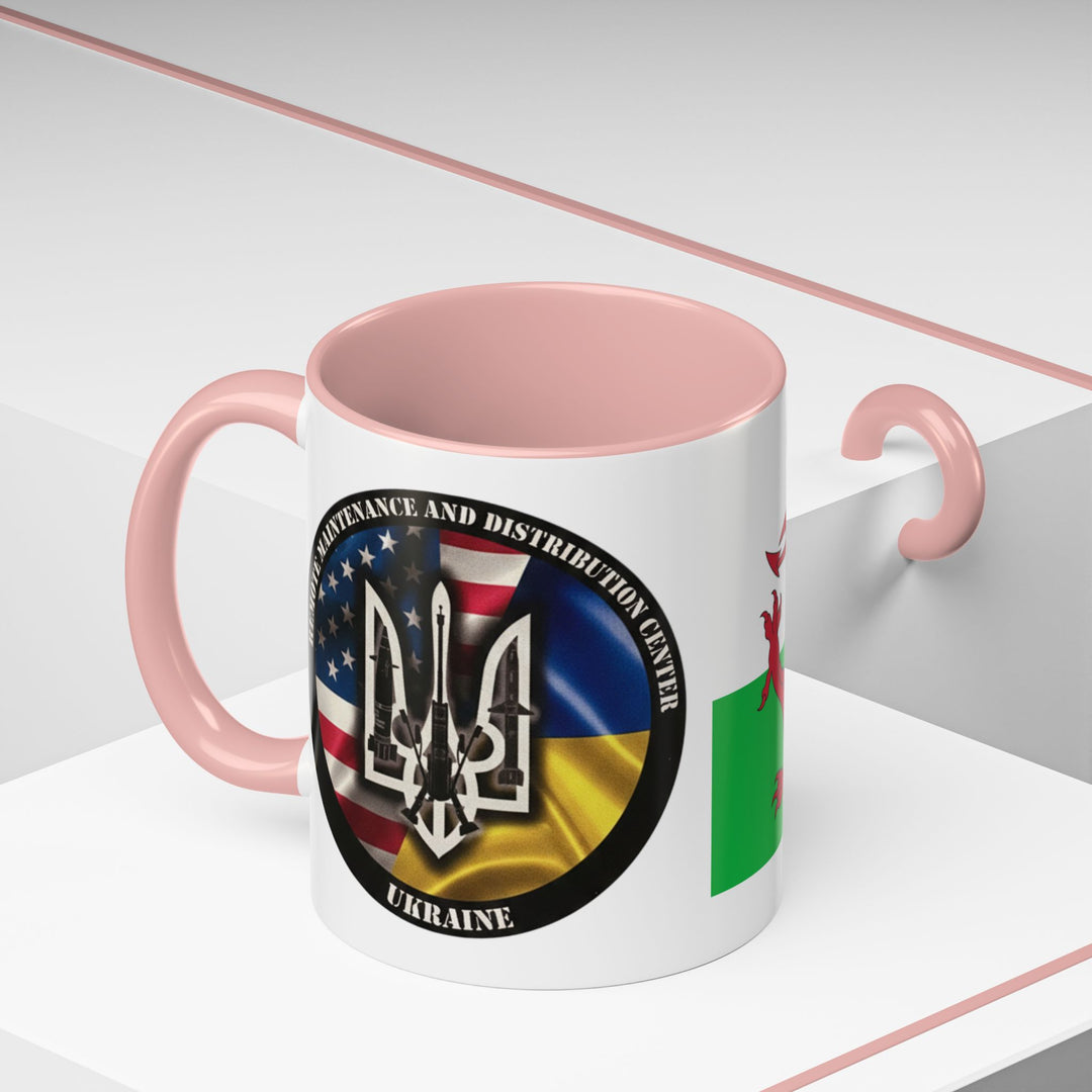 Wales Flag Accent Coffee Mug (11/15oz) – Red Welsh Dragon Tea &amp; Coffee Cup