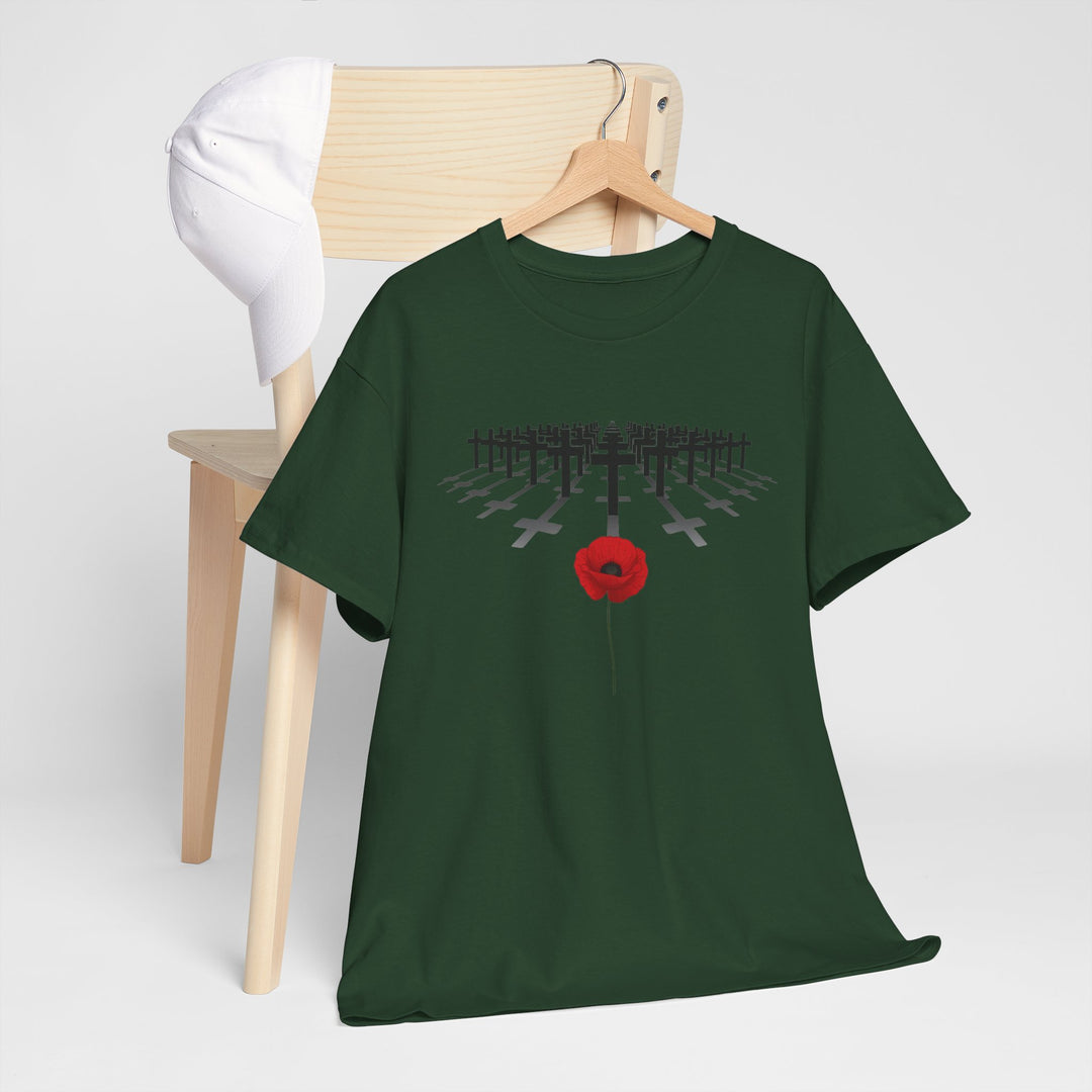 The Silent Field T-Shirt — Great War Heritage Graphic