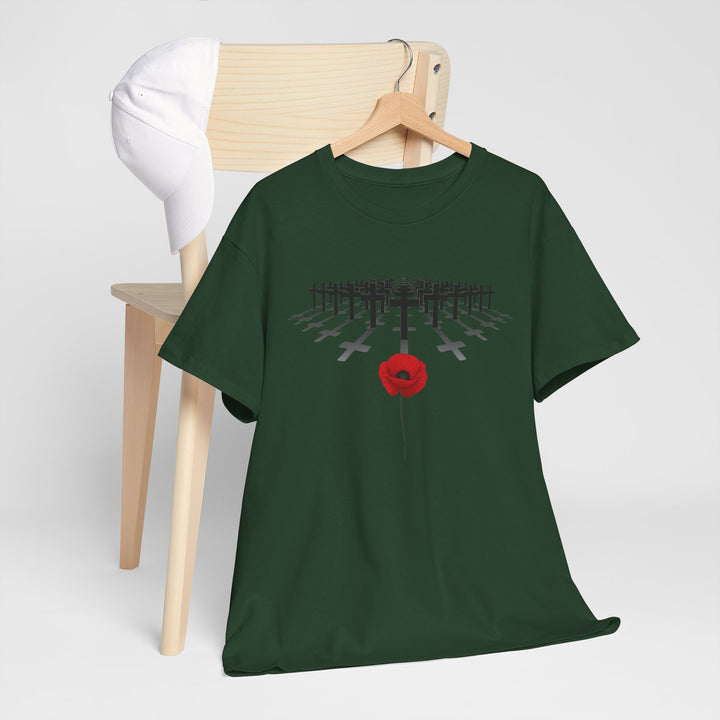 The Silent Field T-Shirt — Great War Heritage Graphic