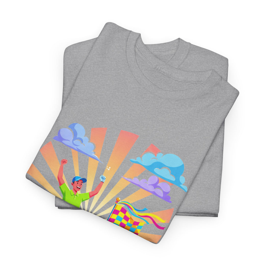 Golf Swing Silhouette Graphic Tee