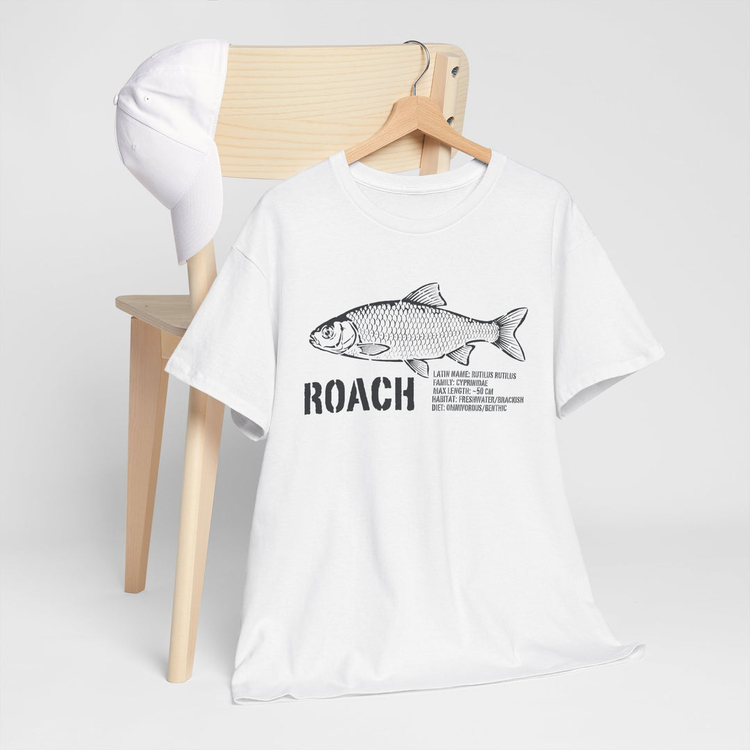 Koszulka z nadrukiem karalucha — koszulka z grafiką vintage Angler