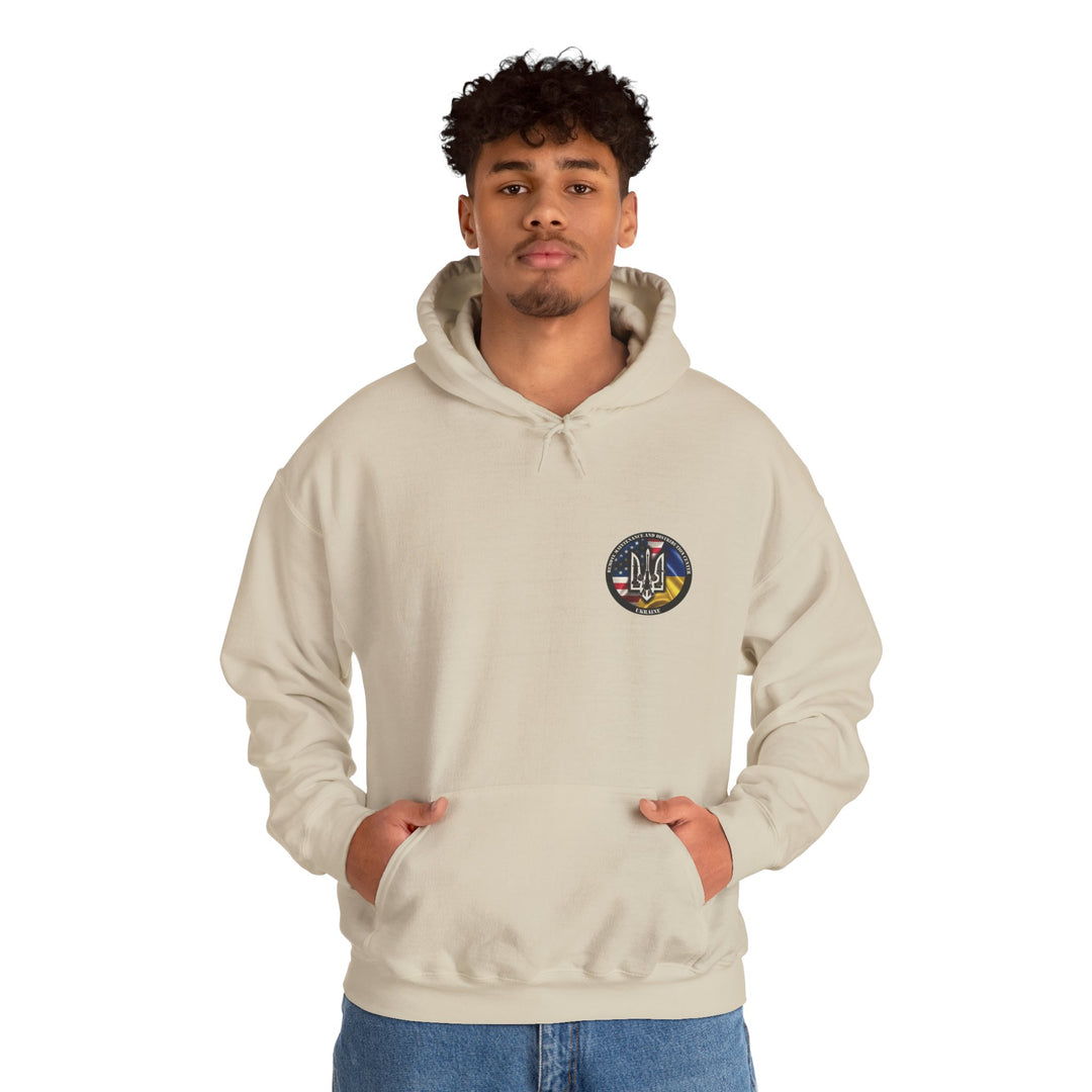 Ukraine Support Hoodie — RDCU US/UKRAINE Design