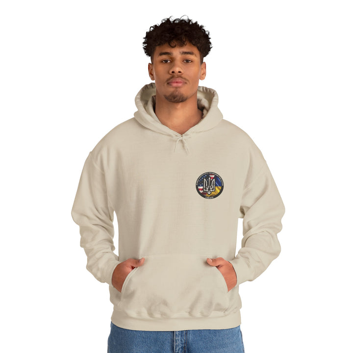 Ukraine Support Hoodie — RDCU US/UKRAINE Design