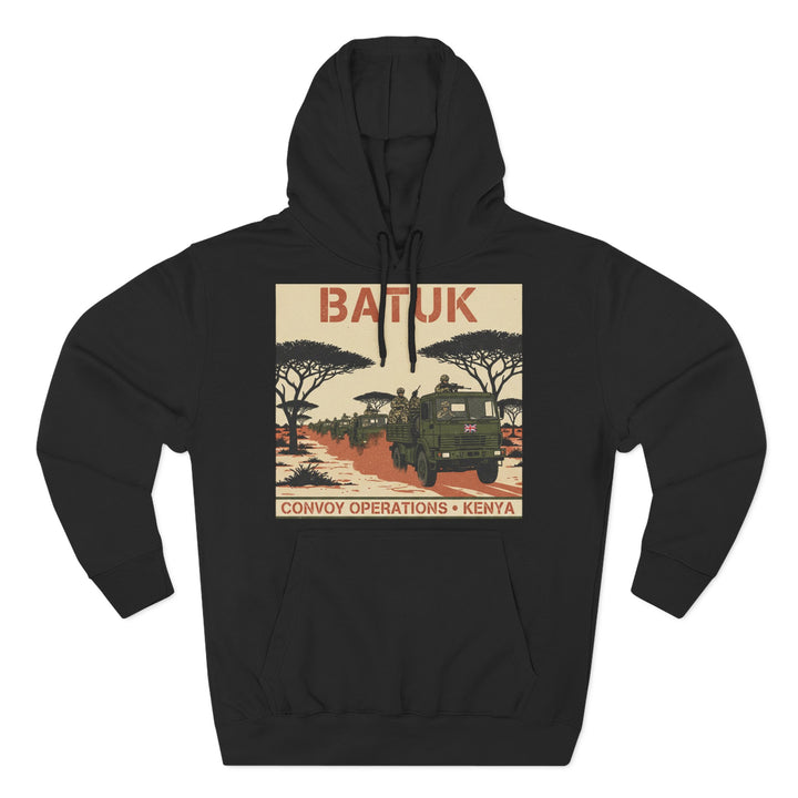 Hoodie - BATUK Kenya Convoy Vintage Safari Graphic