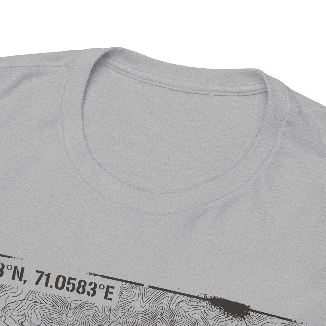Kunar Province 2005 Map T-Shirt - Afghanistan Military Heritage Graphic Tee