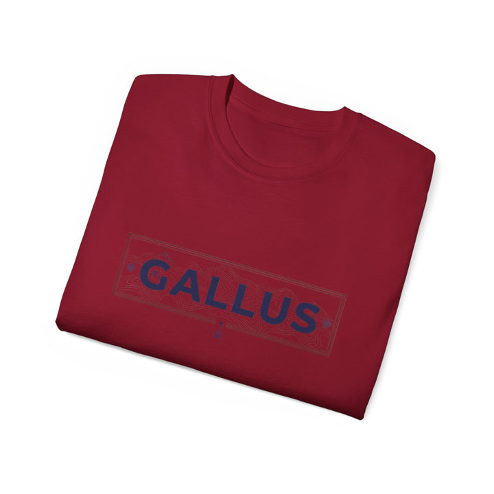 Gallus Logo T-Shirt — Vintage Boxed Graphic Tee
