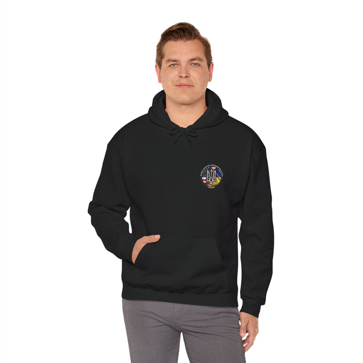 Ukraine Support Hoodie — RDCU US/UKRAINE Design