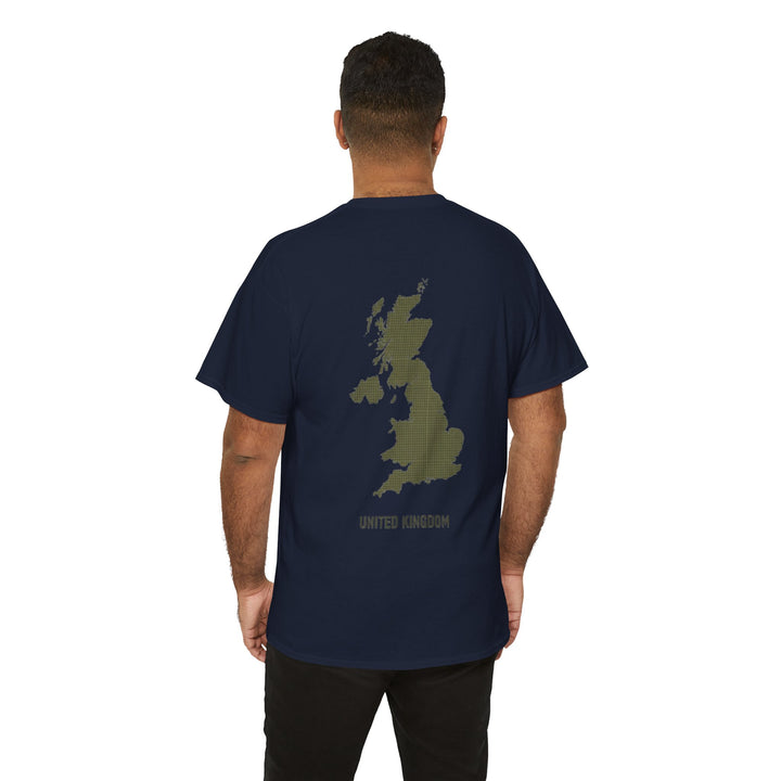 United Kingdom Map Tee — "GALLUS" Streetwear Graphic T-Shirt