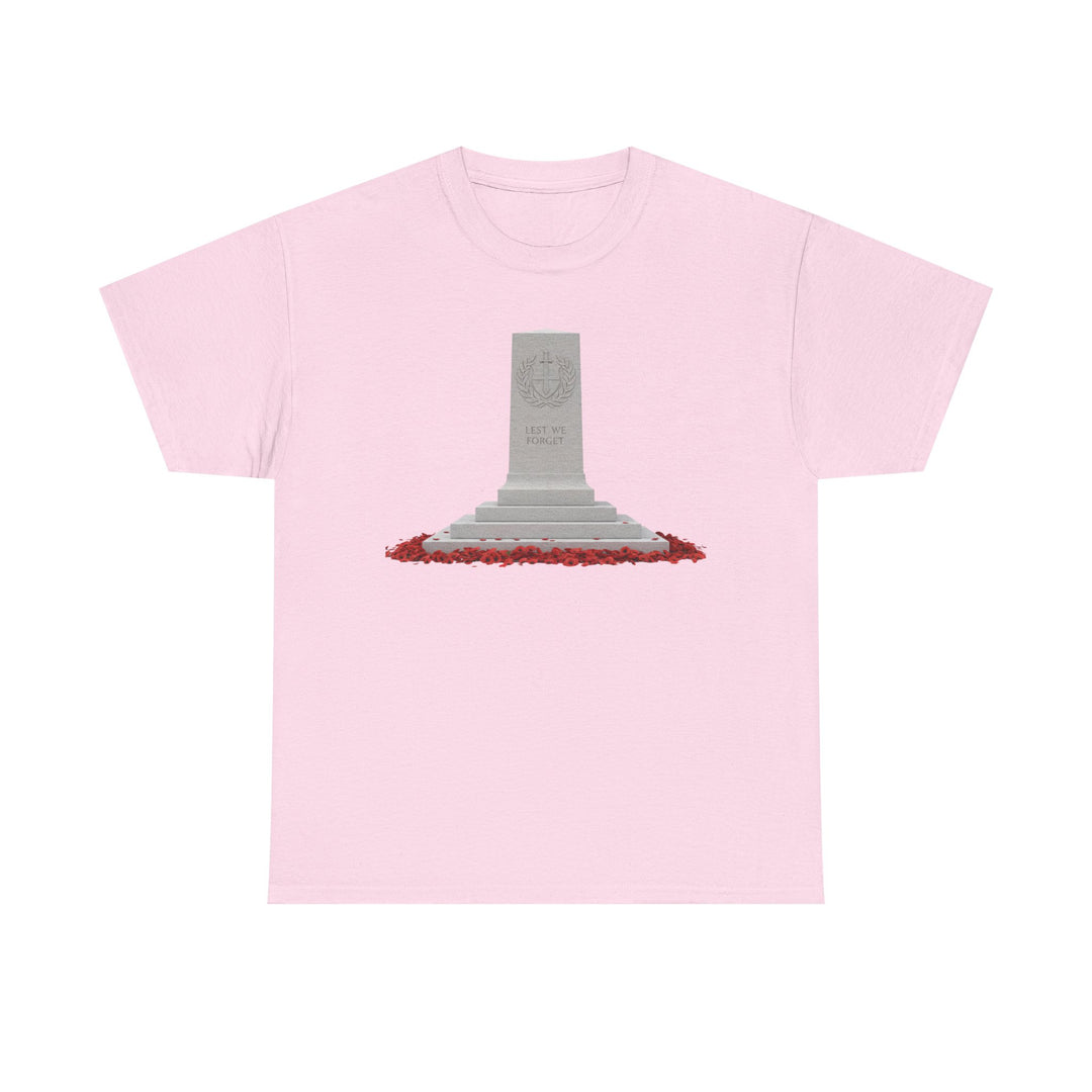 Cenotaph Memorial Tee — Tribute &amp; Remembrance Shirt