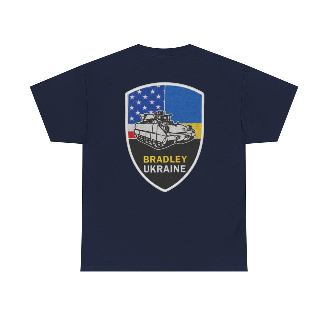Bradley Ukraine Tank Patch T‑Shirt — Military Emblem Tee