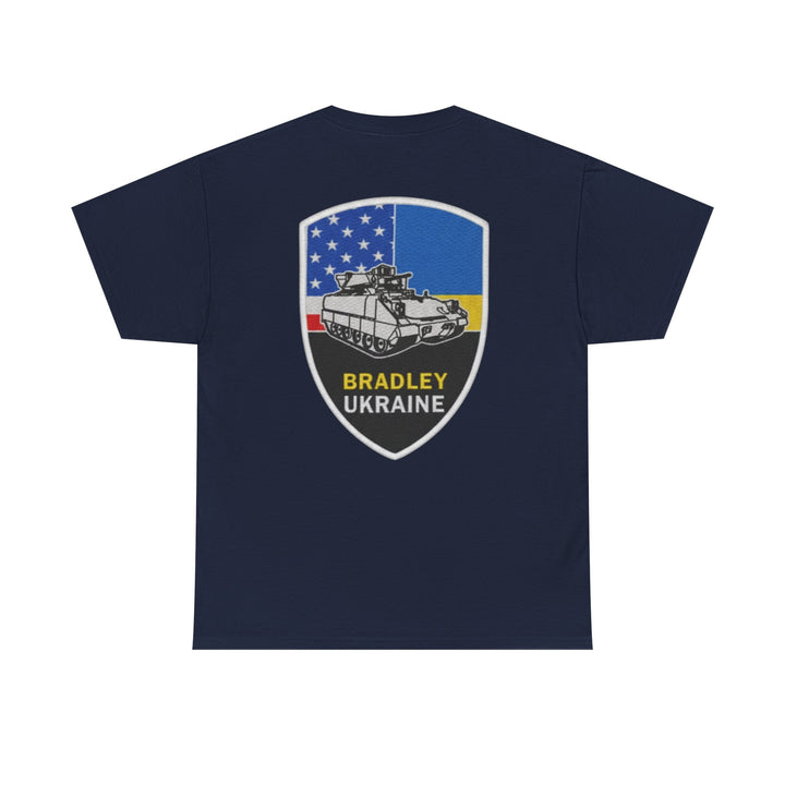 Bradley Ukraine Tank Patch T‑Shirt — Military Emblem Tee