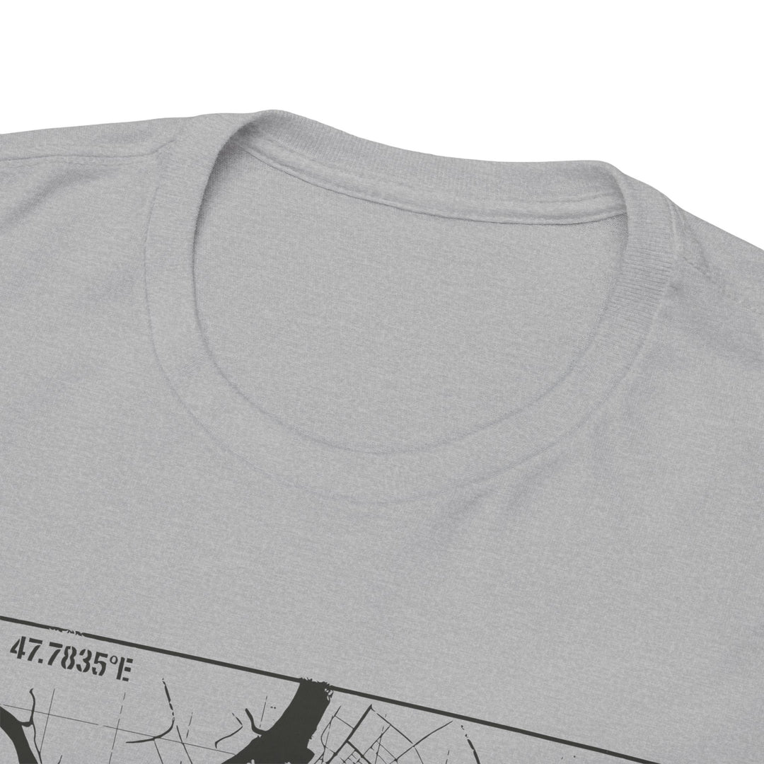 Basra 2003 Vintage Military Map T-Shirt