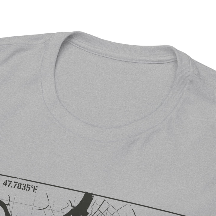 Basra 2003 Vintage Military Map T-Shirt