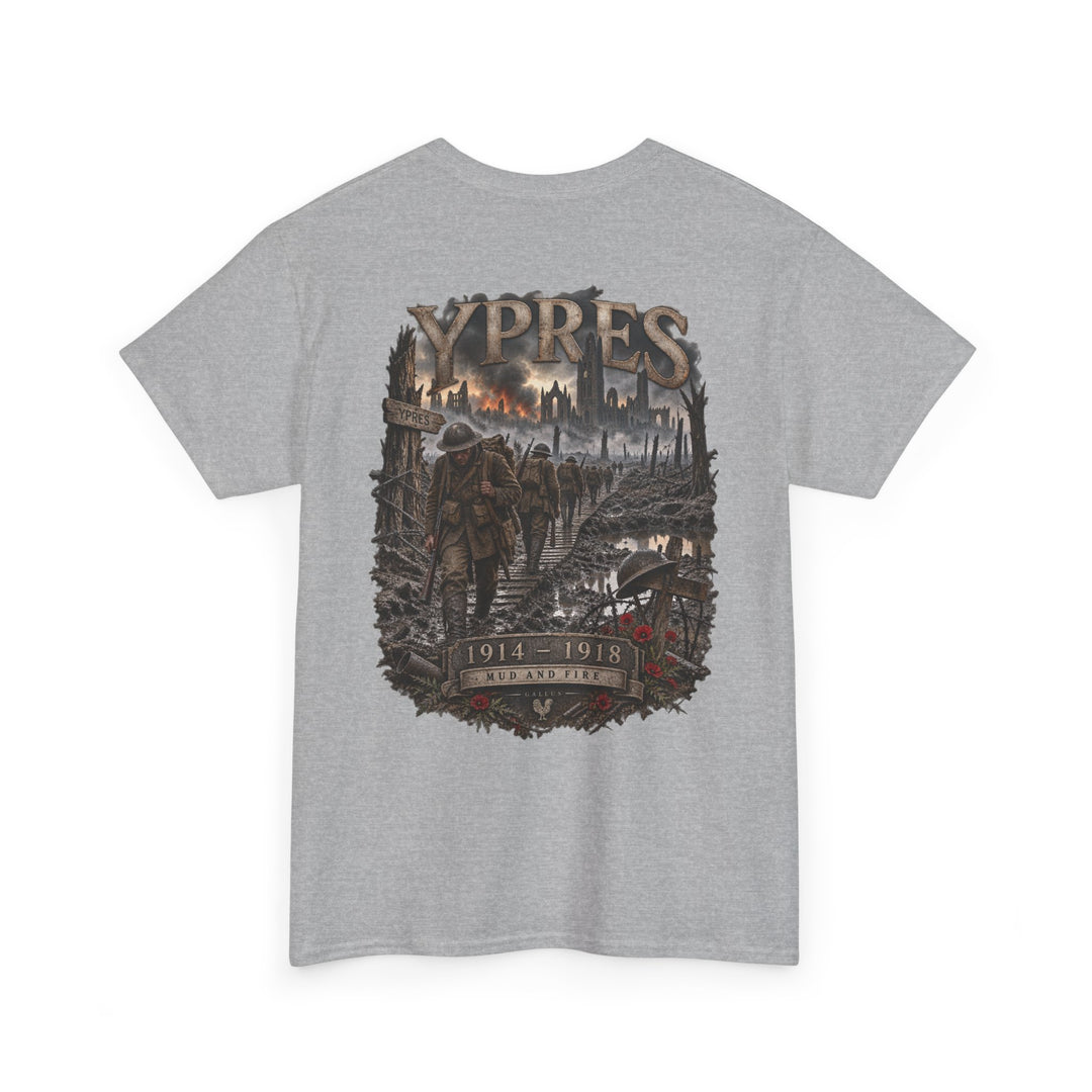 Ypres World War I Memorial Tee — 1914–1918 Tribute T-Shirt