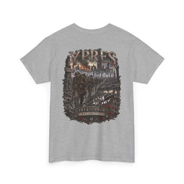 Ypres World War I Memorial Tee — 1914–1918 Tribute T-Shirt