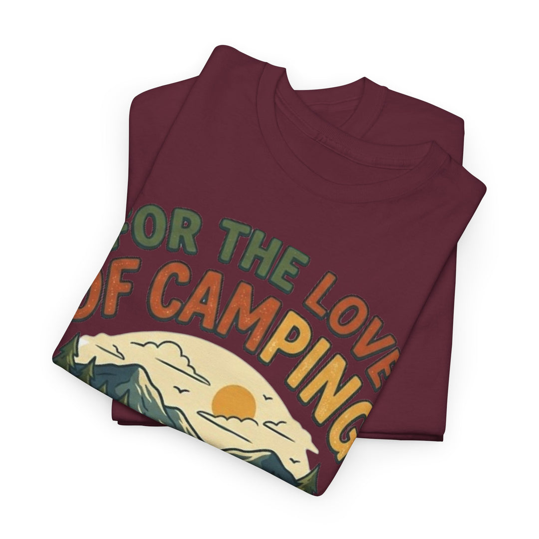 Retro Campfire Graphic T-Shirt - Vintage Style Camping Tee