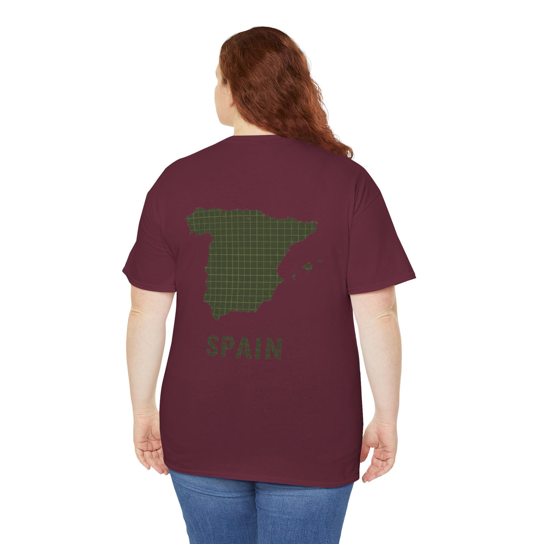 Spain Map T-Shirt • Gallus Logo Travel Tee