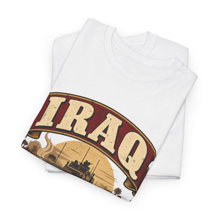 Iraq T-Shirt — “Dust. Brew. More Dust.” TELIC Military Humour Tee