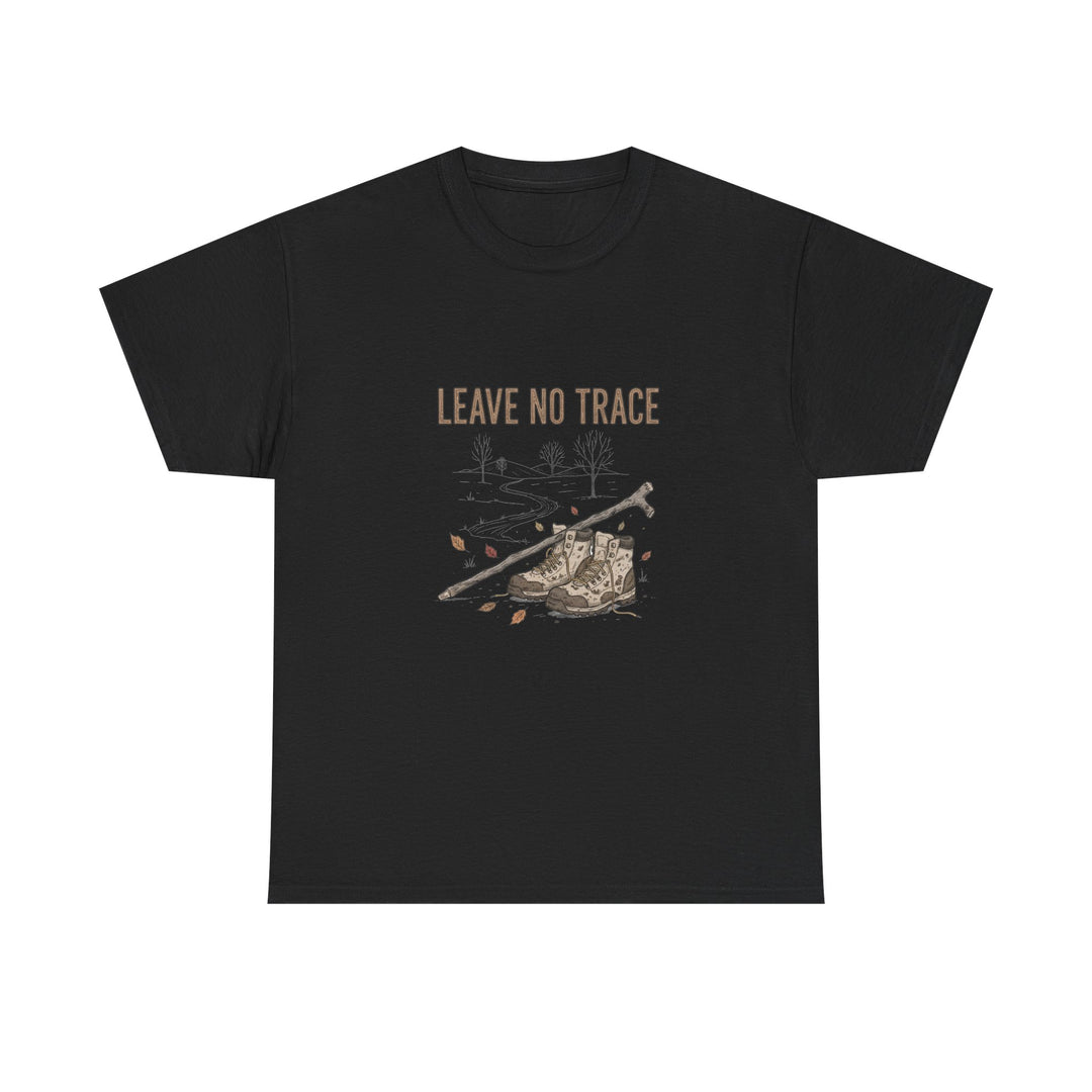Leave No Trace Countryside Tee – a soft, breathable cotton T-shirt promoting respect for nature and responsible outdoor living.