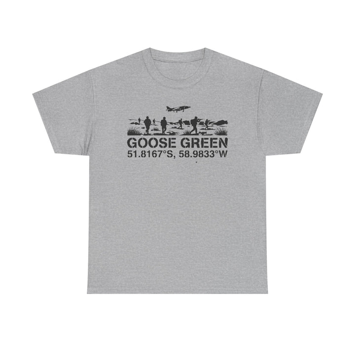 Goose Green 1982 T-Shirt — Falklands War Heritage Graphic