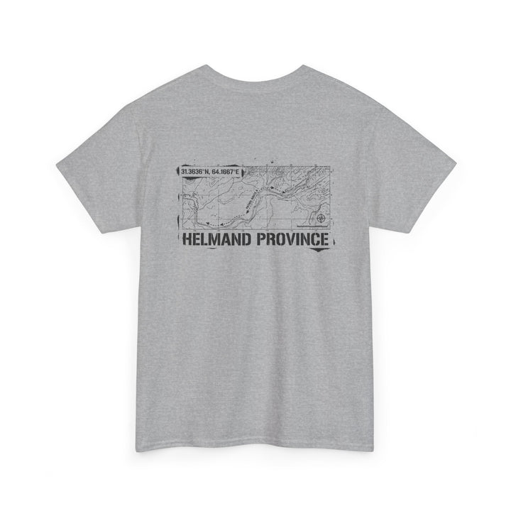 Operation HERRICK Helmand Province Map T-Shirt — Afghanistan Heritage — alternate product image 7