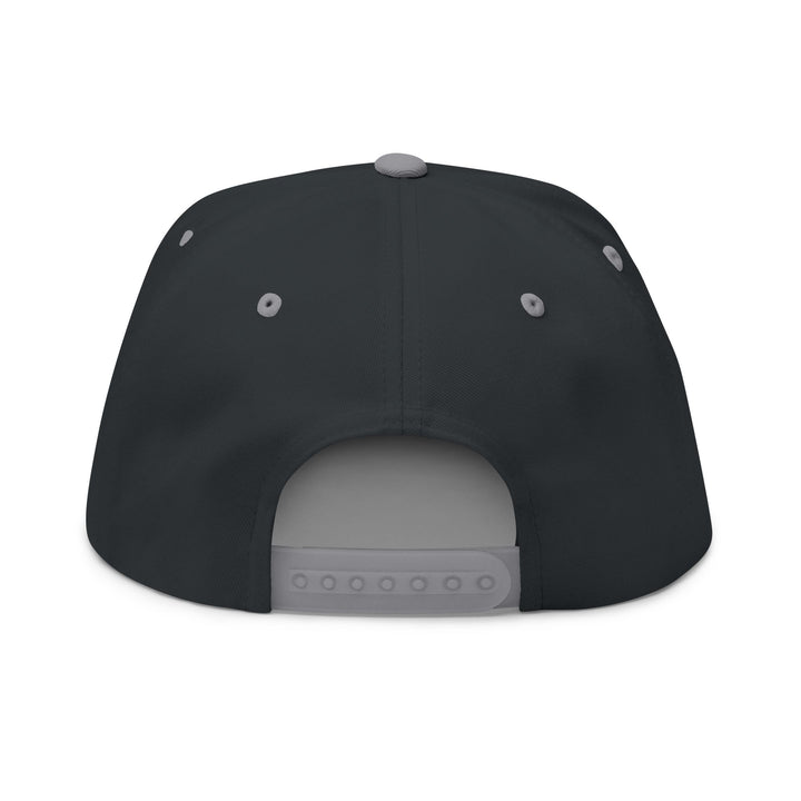 Flat Bill Cap - Embroidered "GALLUS" Retro Patch Snapback