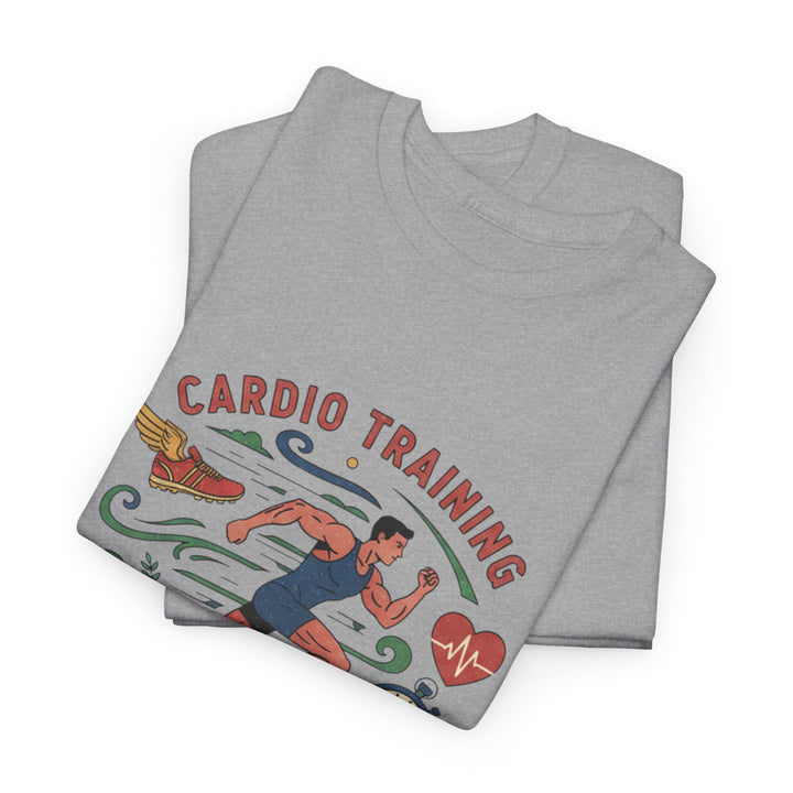 Cardio Training Tee - Fitness Running Workout Shirt