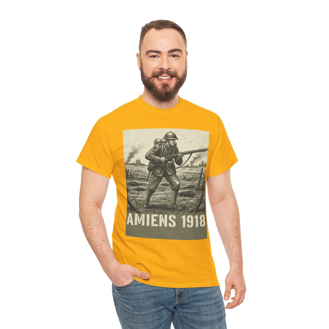 Amiens 1918 T-Shirt — World War I Vintage Soldier Graphic Tee