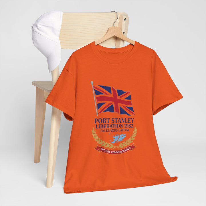 Port Stanley 1982 T-Shirt - Falklands War Victory Heritage Graphic