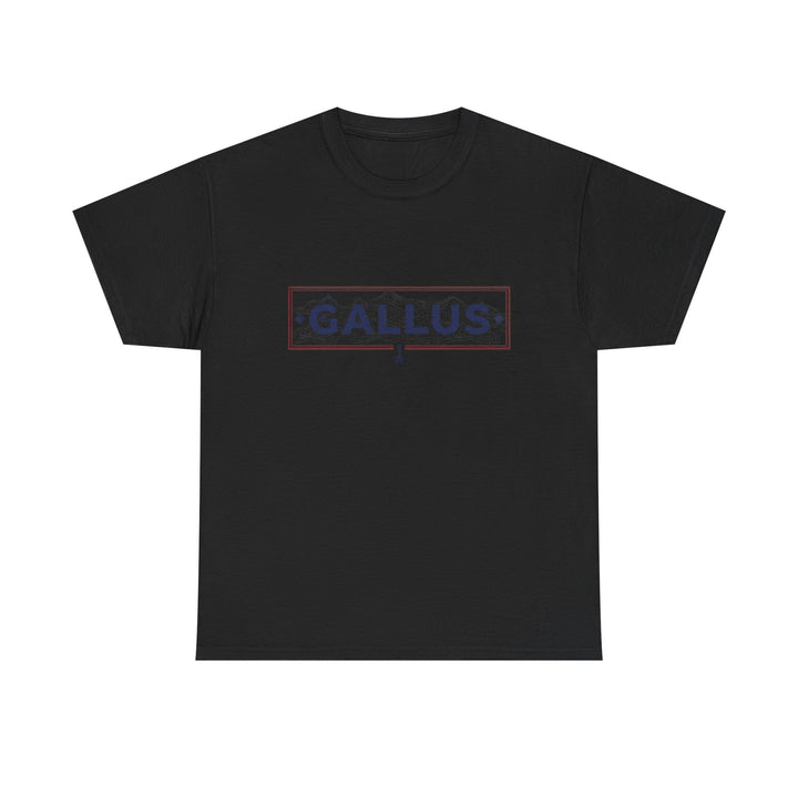 Adventure Logo Tee — "GALLUS" Mountain Badge Shirt (Exploring Not Lost)