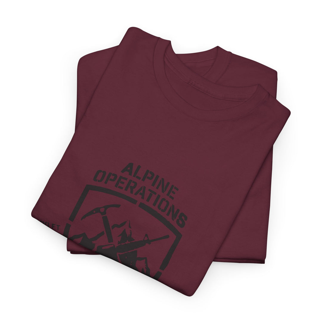 Alpine Operations Cotton Hiking Tee - Mountain Badge Edition