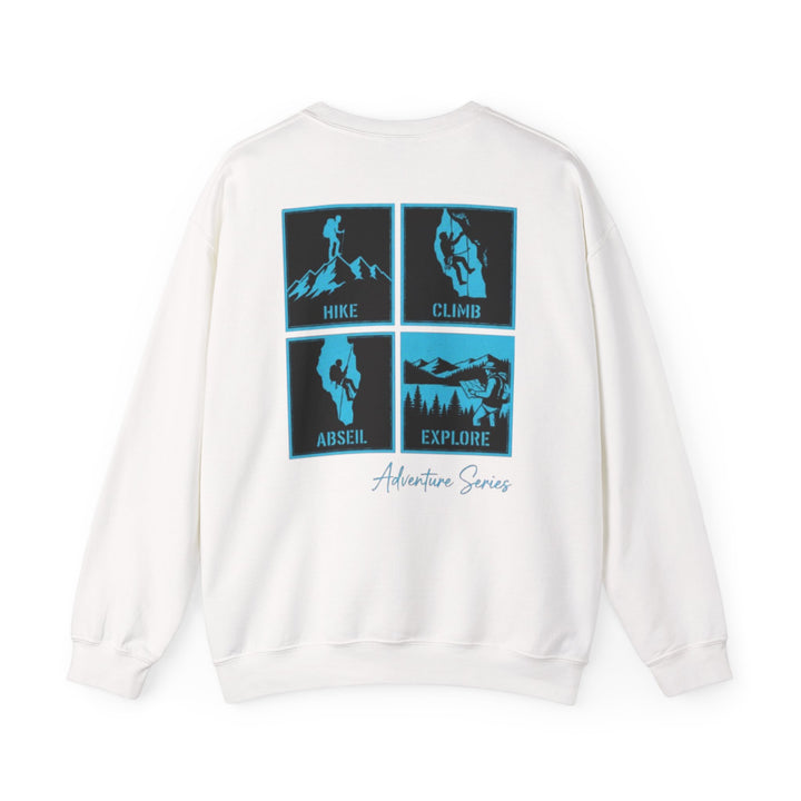 Adventure Series Crewneck Sweatshirt — Hike • Climb • Abseil • Explore