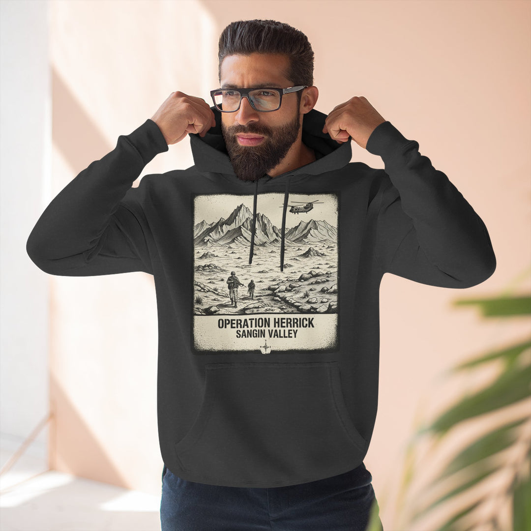 Op Herrick Sangin Valley Hoodie - Helmand Province Military Heritage