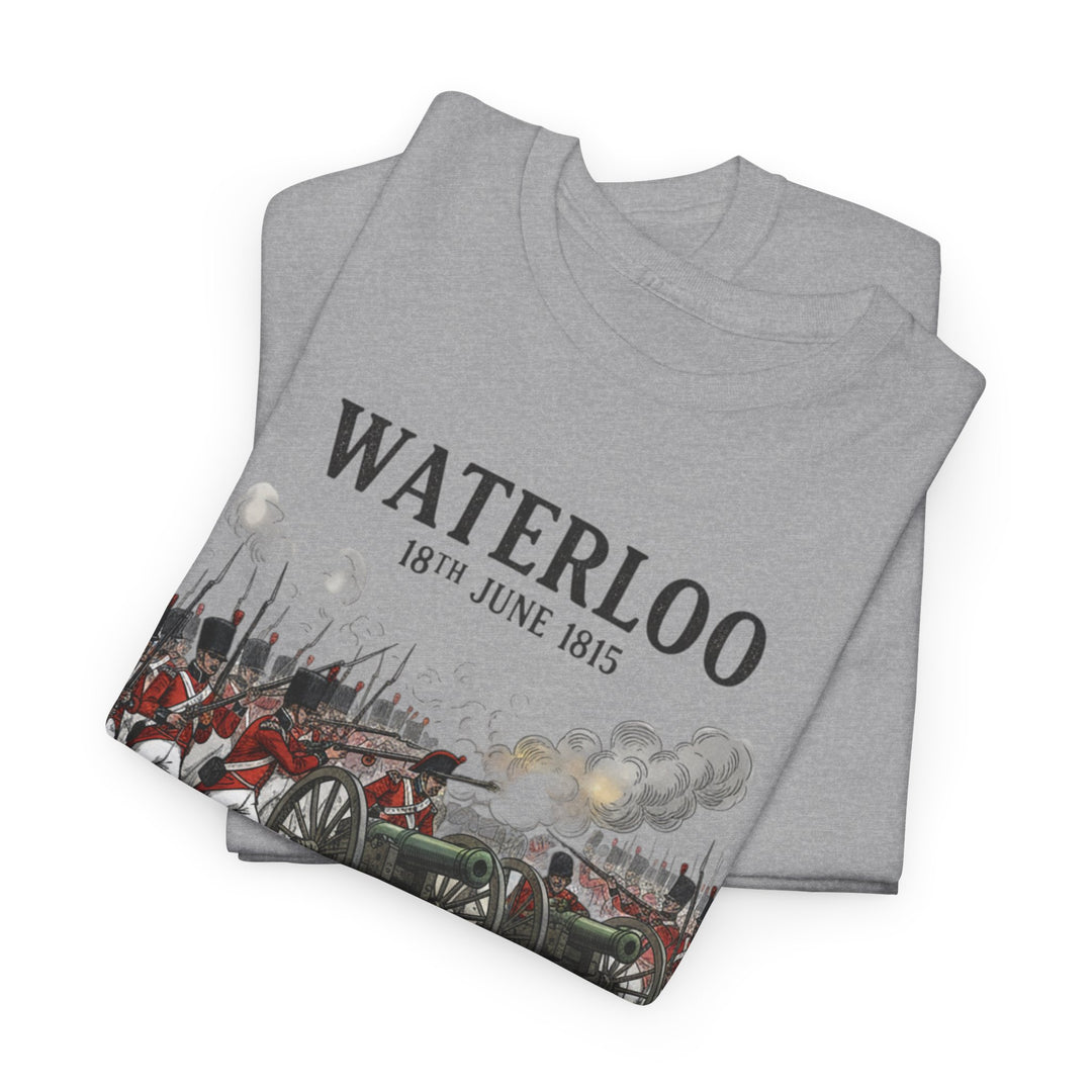Waterloo 18th June 1815 T-Shirt — Historical Battle Commemorative Tee