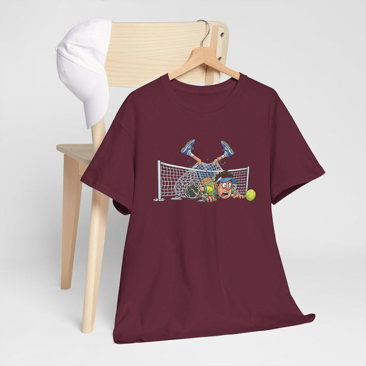 Padel Cartoon Goalie T-Shirt | Fun Padel Tee